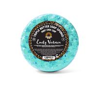 Emily Victoria Candles Triple Butter Soap Body Sponge - Mint Choc Chip In Blue Blue One Size