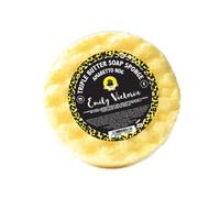Emily Victoria Candles Triple Butter Soap Sponge - Amaretto Nog In Yellow Yellow One Size