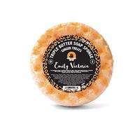 Emily Victoria Triple Butter Soap Sponge - Ginger Treats Spicy & Sweet Scent 200g