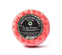 Emily Victoria Triple Butter Soap Sponge - Tipsy Elves Fruity & Sweet Scent 200g, Multicolor