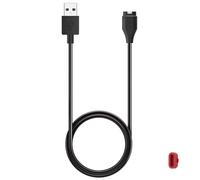 Emilydeals Charger for Garmin Approach S10 S12 S40 S42 S44 S50 S60 S62 S70 X10 G12, Replacement USB Charging Cable Cord with with Red Dust Plug for Garmin Watch (1)