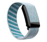 Emilydeals Replacement Bands for Whoop 4.0 - Nylon Knit Watch Strap Wristband, Comfortable and Durable Fitness & Activity Tracker Accessories (Diamond Blue)
