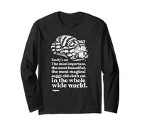 Emily's Cat Bagpuss White Quote Retro Kids TV Long Sleeve T-Shirt