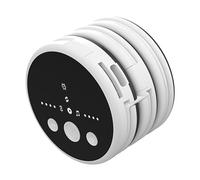 Eminchu 080 Bone Conduction Wireless BT Music Box, Portable Foldable Speaker, Lightweight Audio Device with Built in White Noise Timer & Type C Charging, Ideal for Home, Outdoor & Travel (White)