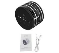 Eminchu 080 Bone Conduction Wireless BT Music Box, Portable Foldable Speaker, Lightweight Audio Device with Built in White Noise Timer & Type C Charging, Ideal for Home, Outdoor & Travel (Black)