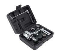 Eminchu 1/2in Torsion Multiplier Wrench Labor Saving High Torque Tool for Car Maintenance with Interchangeable 17mm 19mm 21mm Sockets