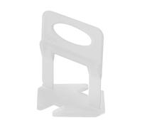 Eminchu 100 Pcs Tile Leveling Clips, Durable Plastic Spacer Tool for Perfect Tile Installation 0.5mm Thickness for Floors and Walls