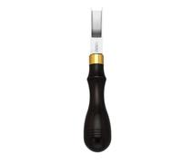 Eminchu 10MM Leather Skiving Tool for Leathercraft,Cuts Clean Edges | Clean Beveling, Smooth Glide Control,Edge Shaping,Ebony Wood , Metal,Handmade Beveler for Craftsmen