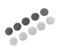 Eminchu 10PCS Electric Foot Grinder Heads, Callus Remover Replacement Sanding Discs, Quartz Sand Grinder Heads with Efficient Exfoliation, Ideal for Heel Care and Daily Foot Exfoliation