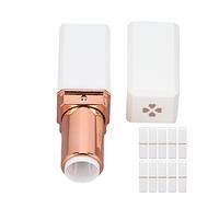 Eminchu 10pcs Empty Lipstick Tube Set for DIY Crafting Portable Refillable Lip Balm Container for Travel Compact Design