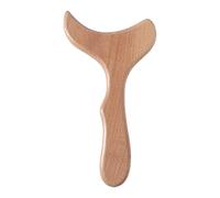 Eminchu 11.4x6.3x0.7 Inches Professional Wooden Lymphatic Drainage Massage Paddle, Smooth Gua Sha Tool for Body Sculpting, Beech Wood Massage Tool with Anti Cellulite Feature, Ideal for