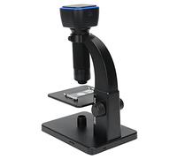 Eminchu 2000X High Magnification Microscope with Dual Lens Design for Industrial and Biological Observations, 5MP HD Camera, USB and WiFi Connection, ABS Material
