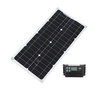 Eminchu 250W High Conversion Monocrystalline Solar Panel Kit with Charge Controller for RV Car Boat Battery Charging, Portable Solar Panel Battery Maintainer for Outdoor Use