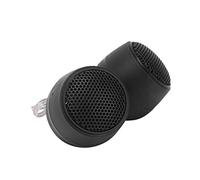 Eminchu 2pcs High Efficiency Dome Tweeter Speakers for Car Audio System, Clear Sound Loudspeaker, Durable ABS Material