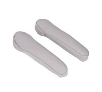 Eminchu 2pcs Leather Car Armrest Cover Replacement for Odyssey 2004-2014 Soft Durable Design (Gray)