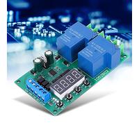 Eminchu 30A 12V Multifunction Motor Controller Module with Forward Reverse Function for Robotics and Machinery Applications Metal Construction 3.8 X 2.2 X 0.9 in