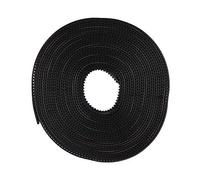 Eminchu 3D Printer Rubber Timing Belt Synchronous Wheel Kit 5m for Prusa MendelMax, High Precision Printer Part for Linear Movements, Rubber Black 6mm Width