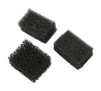 Eminchu 3pcs Special Effects Makeup Sponges for Halloween and Xmas Scar Stipple Beards and Freckles Black Durable Material