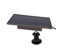 Eminchu 3W Weatherproof Solar Charger for Blink Security Camera 6000mAh Dual Output Monocrystalline Outdoor Setup