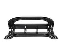 Eminchu 4 Hole Paper Puncher, Adjustable 30 Sheets Manual Punching Tool with Positioning Ruler, Non Slip Bottom Pad, for School Office Stationery