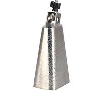 Eminchu 6in Cowbell Percussion Instrument, Electroplating Metal Drum Set Accessory, Crisp Sound Glossy Cowbell, Ideal for Drum Accessories