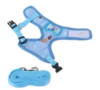 Eminchu Adjustable Chicken Harness for Training Pet Chickens, Comfortable and Durable Traction Rope for Outdoor Use, Soft Cloth and Nylon, 1 Unit (#1)