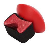 Eminchu African Drum Finger Shaker Crisp Loud Sound Percussion Instrument for Music Performance Light Weight Plastic 1 X (Red)