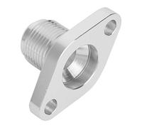 Eminchu AN12 Turbo Oil Drain Return Flange, T6061 Billet Aluminum Flange, Center Hole Thread with Easy Fit, Fit for T3 T4 T3/4 T04 GT40 GT50 GT55