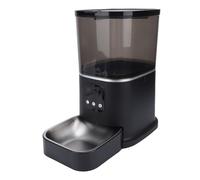 Eminchu Automatic Cat Feeder WIFI Smart Pet Feeder Auto Cat Food Dispenser 6L Stainless Steel with Emergency Power & APP Control for Timed Quantitative Feeding