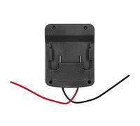 Eminchu Battery Adapter for 18V Lithium-Ion Battery Durable ABS Smooth Design Easy Installation for Electronics Accessories