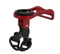 Eminchu Bike Computer Mount, CNC Alloy Body with Plastic Adapters for Edge Series, Bryton Cyclist Series, Double Lock Mount for Stability, Suitable for Bike Rods (Red)