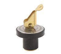 Eminchu Brass Drain Plug Durable Sealing Plug for Boat Marine Sinks Beams Baitwells, Rustproof Brass Drain for Offshore Operations (3/4Inch/ Diameter: 18.8mm)