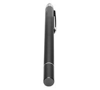 Eminchu Capacitive Stylus High Sensitivity Touch Pen for Mobile Phones Tablets Elegant Aluminum 2 in 1 Design 138mm Length (Black)