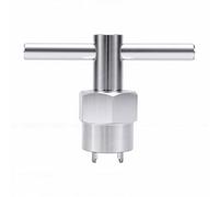 Eminchu Cartridge Puller Tool OEM 104421 for Effortless Faucet Valve Core Removal in Home and RV Applications Silver Aluminum Alloy