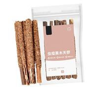 Eminchu Cat Chew Stick Toy Durable Safe Teeth Grinding for Indoor Kittens Made of Silvervine 1 Pack (Gall Fruit Flavor)