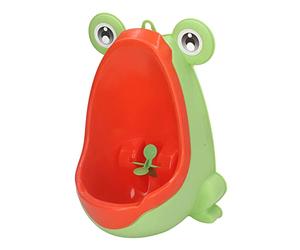 Eminchu Children Urinal Cute Animal Shape Plastic Pee Training Potty Training Urinal for Boys Toddlers, Funny Aiming Target for Potty Time Adventure (Yellow)