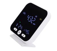 Eminchu CO2 Detector, Portable 3 in 1 Air Quality Tester, NDIR Sensor Detector for Carbon Dioxide Humidity Temperature with LCD Display, Ideal for Home, Office, Travel, Hotel, School &