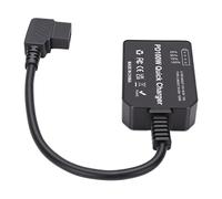 Eminchu D Tap to Type C Power Adapter, PD 100W Bidirectional Quick Charger, Battery Management System Adapter for V Mount Battery, Laptops, Cameras & Phones