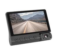 Eminchu Dash Cam for Sedans Trucks SUVs, 4 Inch 1080P HD Triple Channel Car Camera with Loop Recording and Night