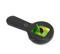Eminchu Digital Microscope for Kids, 200X Magnification, 2 Inch Screen | Anti Shake, 16 LED Lights, 12MP Camera, Portable Magnifier for Nature Hikes