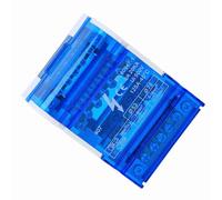 Eminchu Din Rail Terminal Distribution Box 4-Level 125A Compact Junction Case for Electrical Engineering PA Nylon