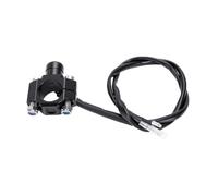 Eminchu Dirt Bike Kill Switch Button Durable CNC Aluminum Engine Stop Start Switch for 22mm Handlebars Off Road Motorcycles ATVs 1 Unit (Black)