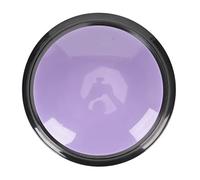 Eminchu Dog Communication Buttons, Luminous Interactive Buzzer for Recordable Voice Training, Safe Plastic Design for Pet Engagement, 1 Unit (Purple)