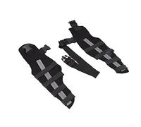 Eminchu Dog Hind Leg Brace Stable Support Pain Relief for Knee Dislocation, Reflective Protector for Arthritis, Neoprene Black, Suitable for Injuries (S)