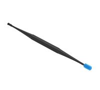 Eminchu Ear Pick Silicone Spiral Ear Pick Tool for Earwax Removal and Cleaning At Home, Ergonomic Design with Double-Headed Massage Function (Blue-Cardboard Packaging)