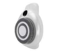 Eminchu Electric Back Scrubber, Wall Mounted Shower Brush with Smart Automatic Rotation and High Density Soft Hairs, Adjustable Height for Adults Bathing and Massage