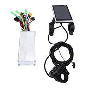 Eminchu Electric Bike Controller Kit 500W Powerful Brushless Controller with LCD Display for Commuting and Scooters, User-Friendly Installation