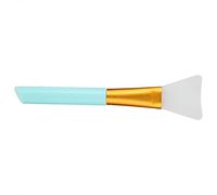 Eminchu Face Mask Brush Soft Silicone Tool for Even Application of Mud Masks in Beauty Salons, Blue Color, 1 Piece