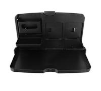 Eminchu Foldable Car Back Fit for Seat Tray Table with 2 Cup Holders and Phone Stand for Convenient On-the-Go Eating and Working