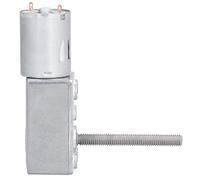 Eminchu Gear Motor High Efficiency Low Noise Speed Reduction Motor for Robotics M6 Thread 50mm Shaft Length (DC6V 66RPM)